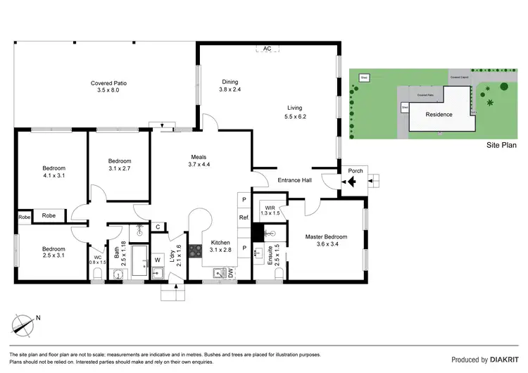 Floorplan of Homely house listing, 6 Wallace Road, Wantirna South VIC 3152