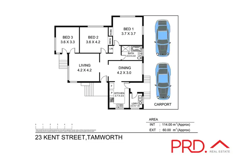 Floorplan of Homely house listing, 23 Kent Street, Tamworth NSW 2340