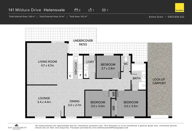 Floorplan of Homely house listing, 141 Mildura Drive, Helensvale QLD 4212