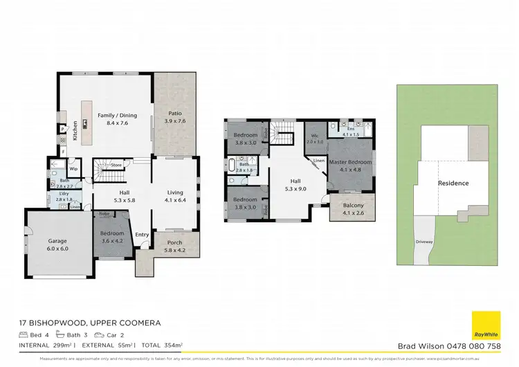 Floorplan of Homely house listing, 17 Bishopwood Court, Upper Coomera QLD 4209