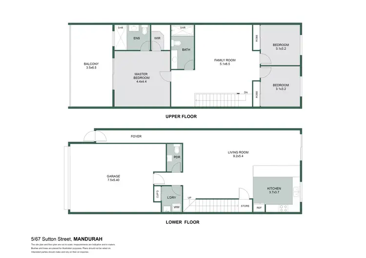 Floorplan of Homely house listing, 5/67 Sutton Street, Mandurah WA 6210