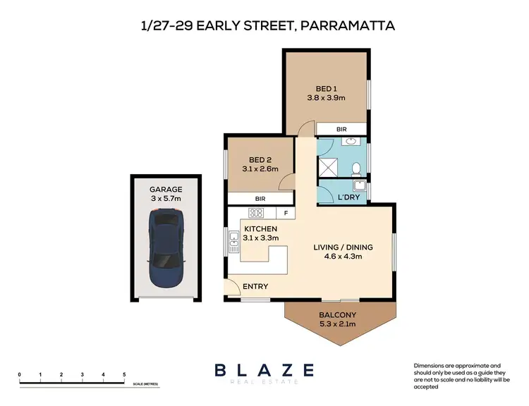 Floorplan of Homely unit listing, 1/27-29 Early Street, Parramatta NSW 2150