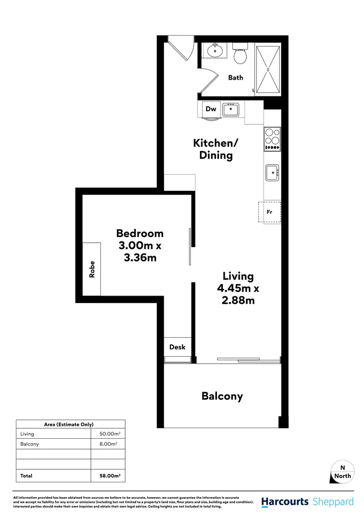 Floorplan of Homely house listing, 705/10 Park Terrace, Bowden SA 5007