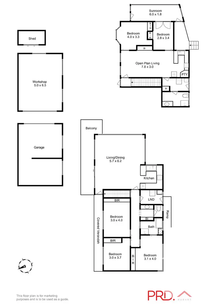Floorplan of Homely house listing, 17 Coolamon Road, Taroona TAS 7053