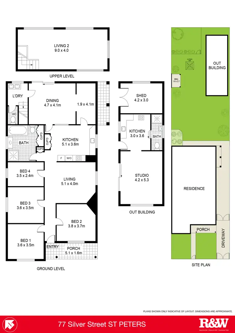 Floorplan of Homely house listing, 77 Silver Street, St Peters NSW 2044