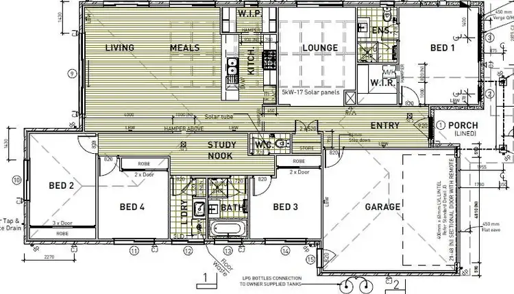 Floorplan of Homely house listing, 240 Patullos Road, Lara VIC 3212