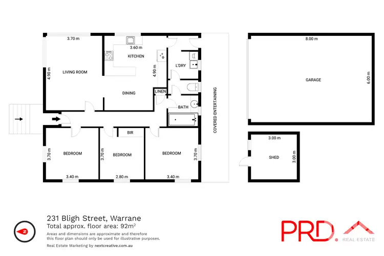 Floorplan of Homely house listing, 231 Bligh Street, Warrane TAS 7018