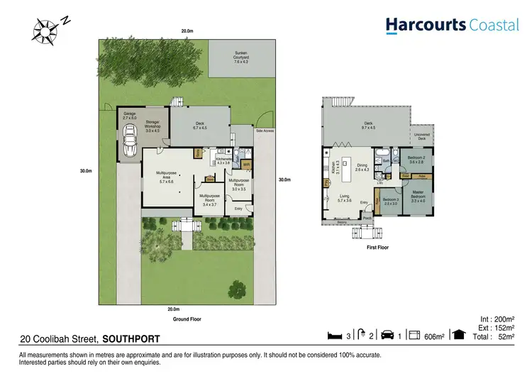 Floorplan of Homely house listing, 20 Coolibah Street, Southport QLD 4215