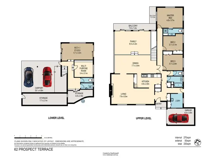 Floorplan of Homely house listing, 62 Prospect Terrace, St Lucia QLD 4067