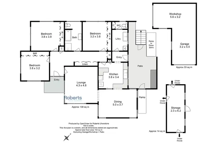 Floorplan of Homely house listing, 55 Main Street, Ulverstone TAS 7315