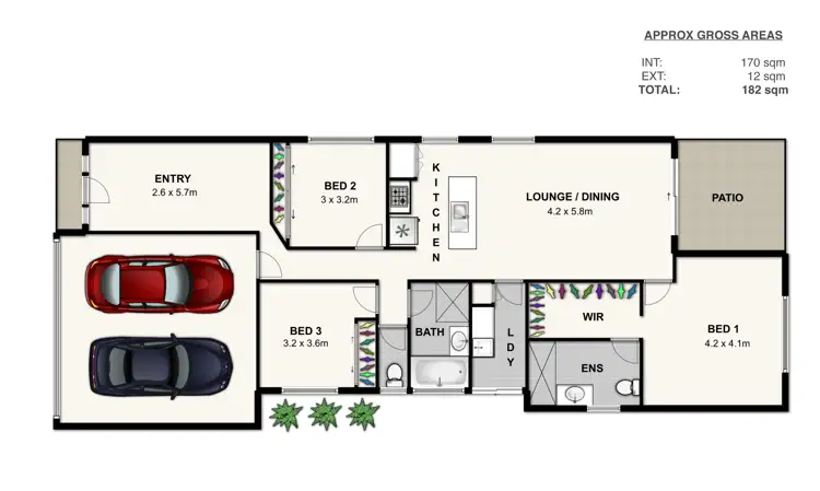 Floorplan of Homely house listing, 14 Cobblestone Avenue, Logan Reserve QLD 4133