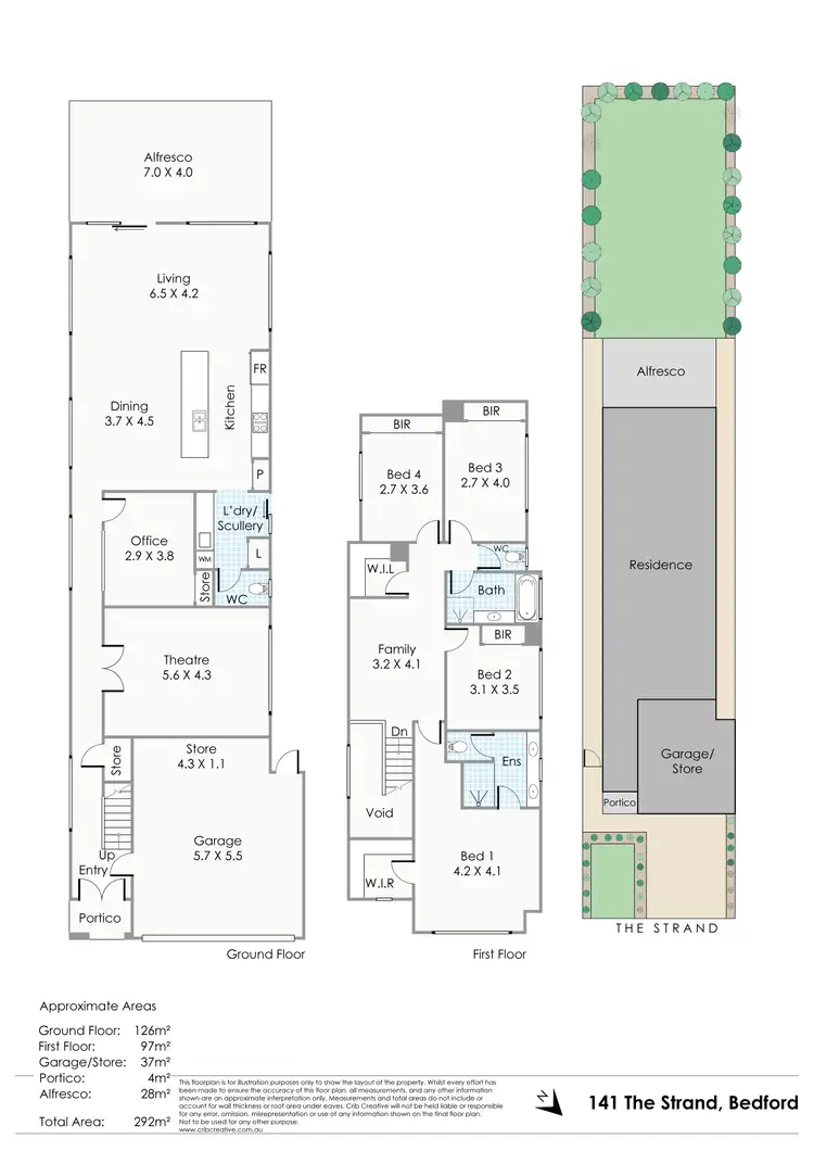 Floorplan of Homely house listing, 141 The Strand, Bedford WA 6052