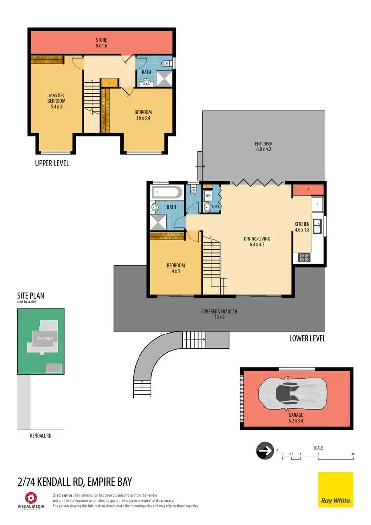 Floorplan of Homely house listing, 2/74 Kendall Road, Empire Bay NSW 2257