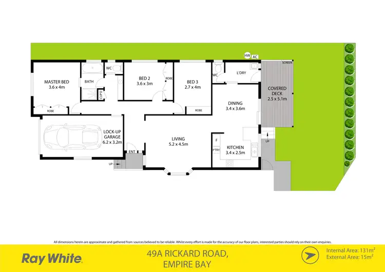 Floorplan of Homely villa listing, 49A Rickard Road, Empire Bay NSW 2257