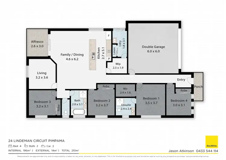 Floorplan of Homely house listing, 24 Lindeman Circuit, Pimpama QLD 4209