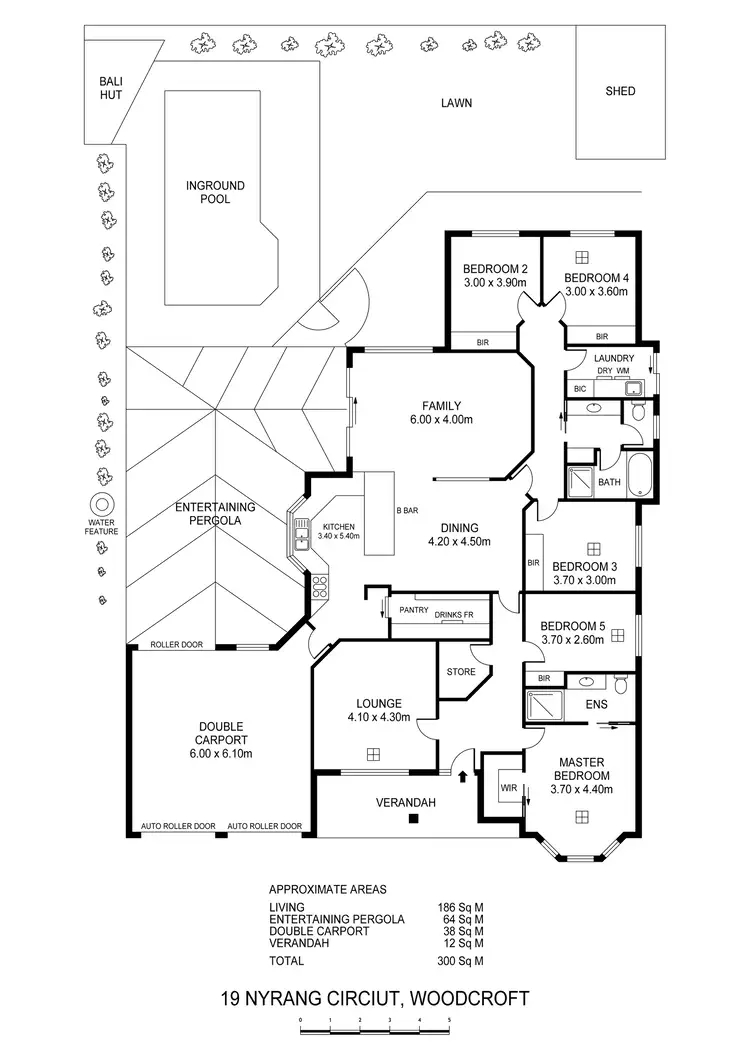 Floorplan of Homely house listing, 19 Nyrang Circuit, Woodcroft SA 5162