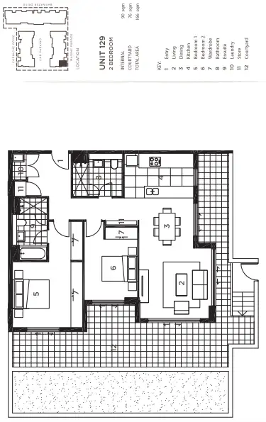 Floorplan of Homely apartment listing, 129/17 Marine Pde, Wentworth Point NSW 2127