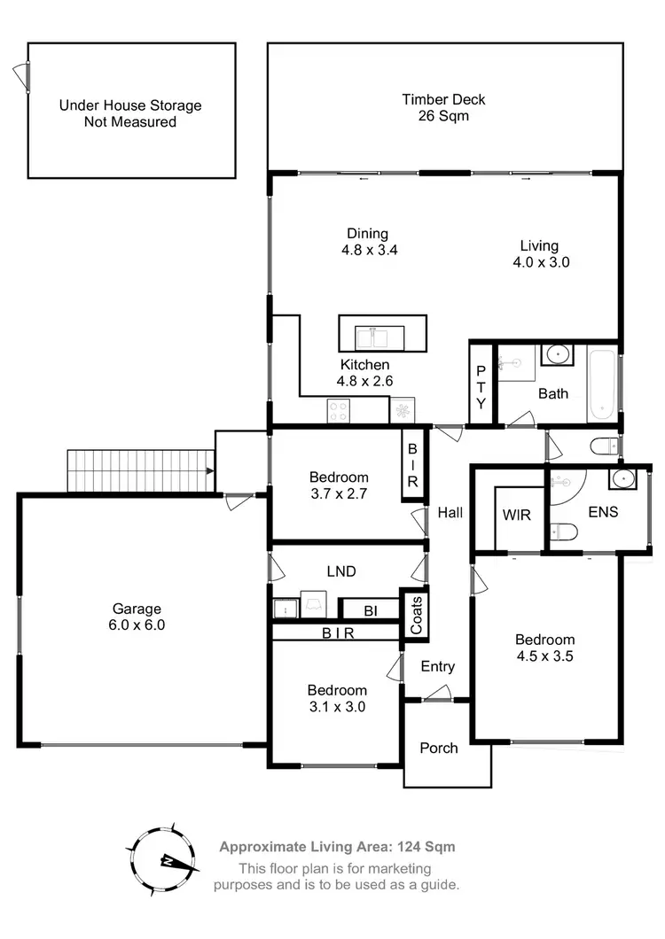 Floorplan of Homely house listing, 22 Shelmore Drive, Old Beach TAS 7017