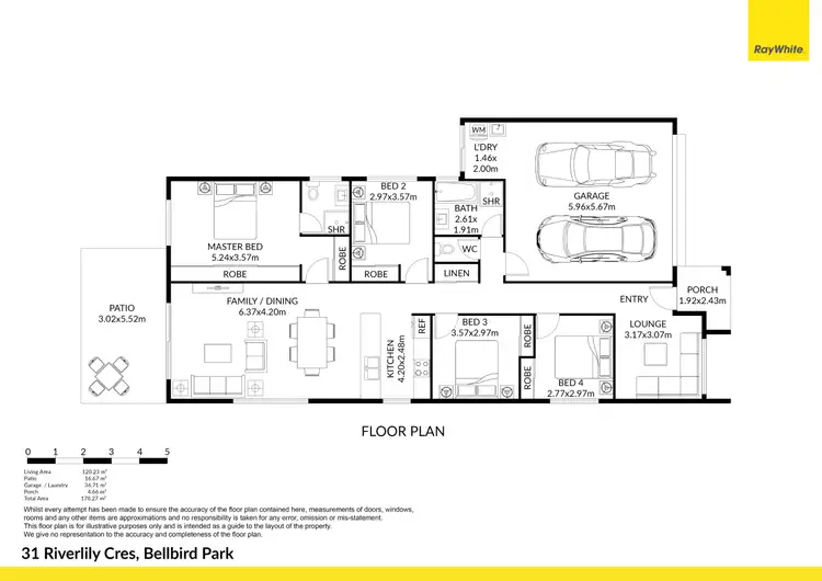 Floorplan of Homely house listing, 31 Riverlily Crescent, Bellbird Park QLD 4300