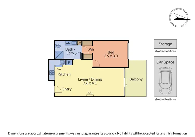 Floorplan of Homely apartment listing, G05/4 Short Street, Boronia VIC 3155