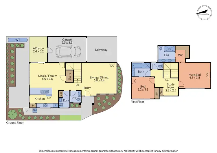 Floorplan of Homely townhouse listing, 1/61 Commercial Road, Ferntree Gully VIC 3156