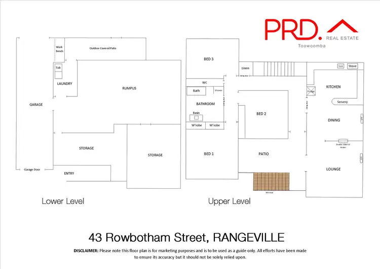 Floorplan of Homely house listing, 43 Rowbotham Street, Rangeville QLD 4350