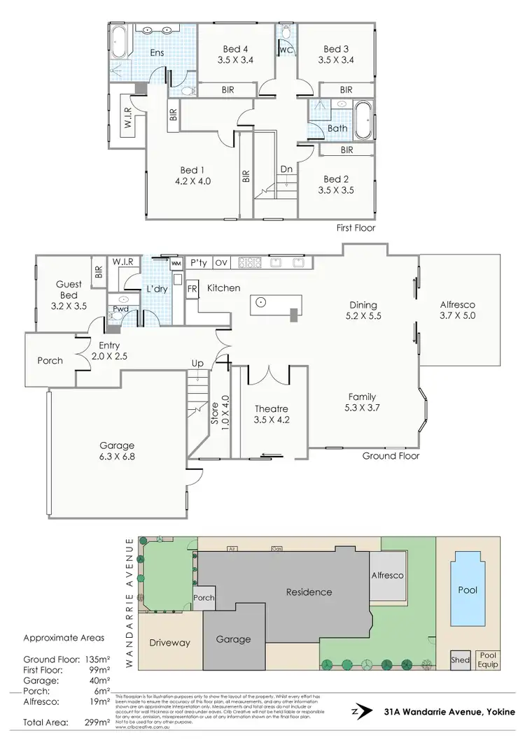 Floorplan of Homely house listing, 31a Wandarrie Avenue, Yokine WA 6060