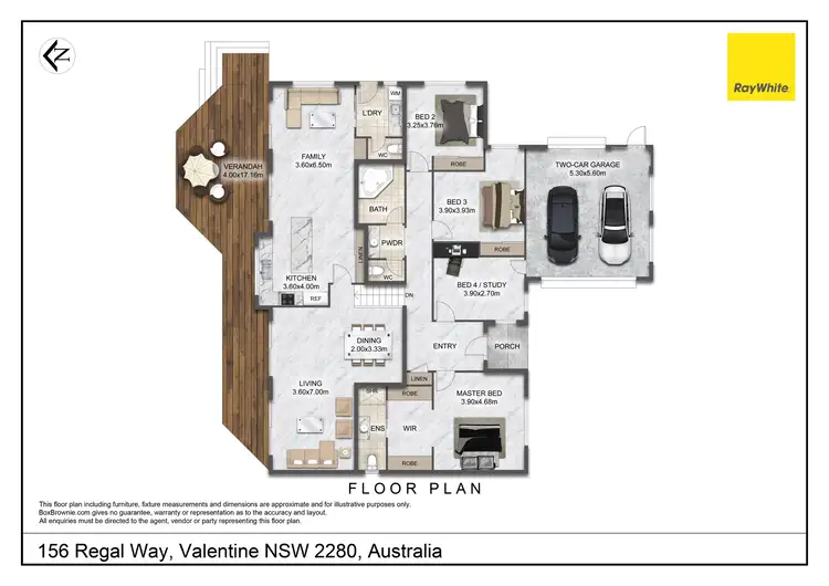 Floorplan of Homely house listing, 156 Regal Way, Valentine NSW 2280