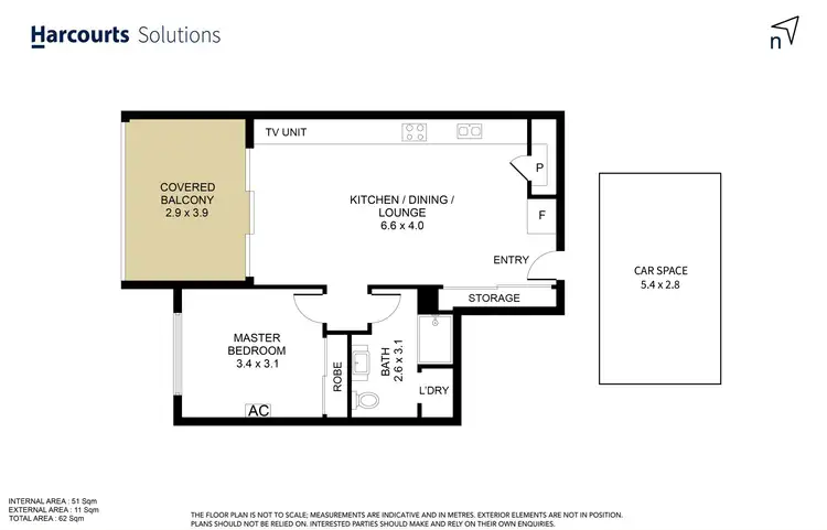 Floorplan of Homely house listing, 711/148 Victoria Park Rd, Kelvin Grove QLD 4059