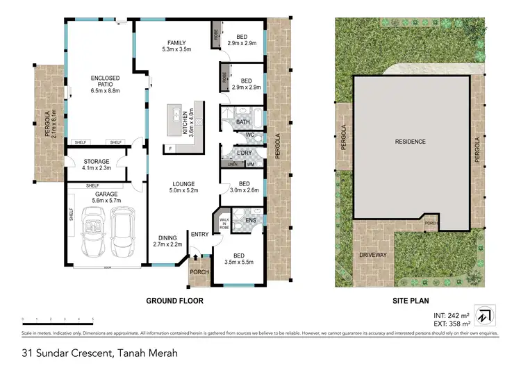 Floorplan of Homely house listing, 31 Sundar Crescent, Tanah Merah QLD 4128