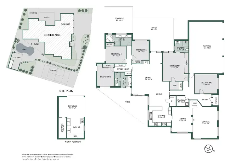 Floorplan of Homely house listing, 13 Lawson Place, Lake Coogee WA 6166