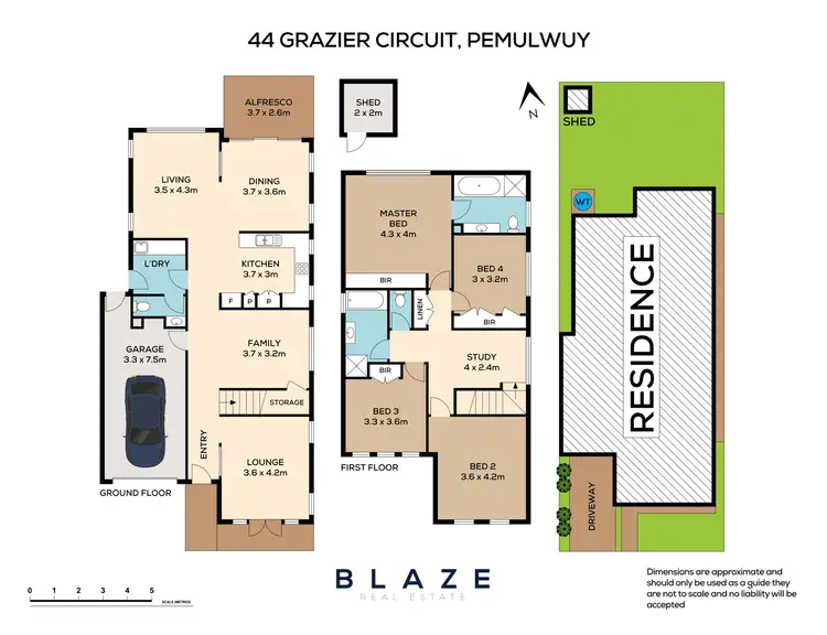 Floorplan of Homely house listing, 44 Grazier Circuit, Pemulwuy NSW 2145