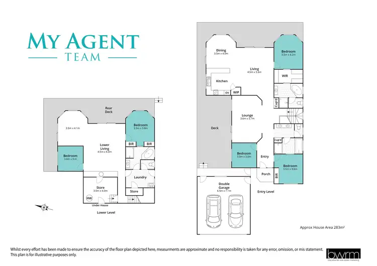 Floorplan of Homely house listing, 65 Ridge Street, Catalina NSW 2536