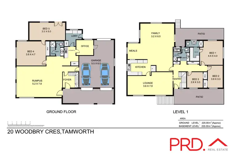Floorplan of Homely house listing, 20 Woodbry Crescent, Tamworth NSW 2340