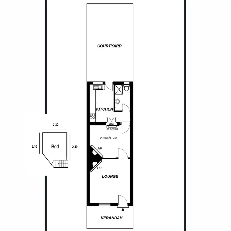 Floorplan of Homely house listing, 5/146 Coglin Street, Brompton SA 5007