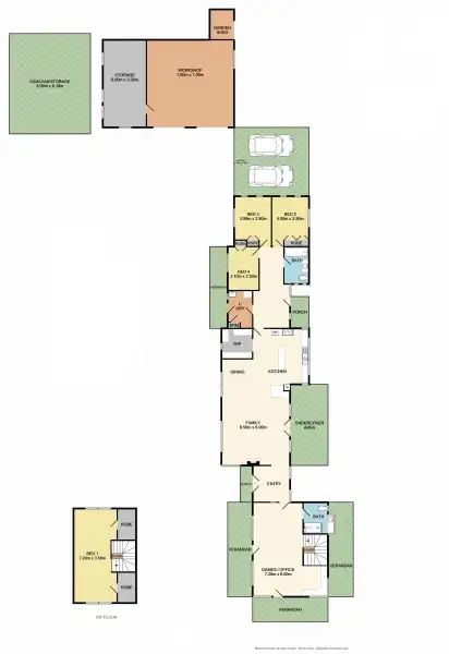 Floorplan of Homely rural property listing, 85 Centre Road, Molyullah VIC 3673