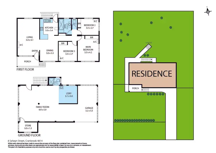 Floorplan of Homely house listing, 6 Selwyn Street, Cranbrook QLD 4814