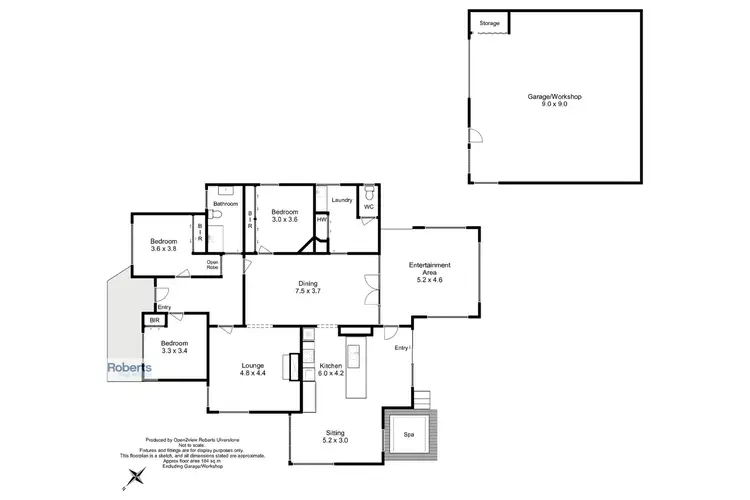 Floorplan of Homely house listing, 4 George Street, Ulverstone TAS 7315