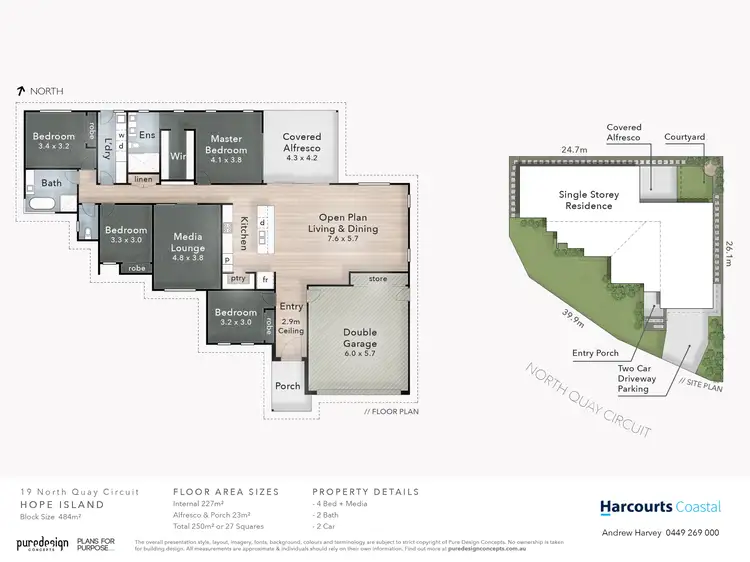 Floorplan of Homely house listing, 19 North Quay Circuit, Hope Island QLD 4212
