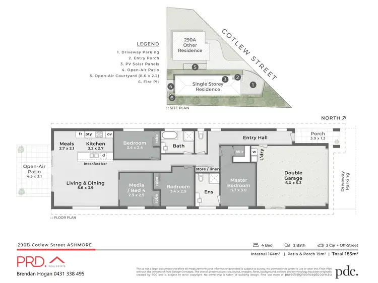 Floorplan of Homely house listing, 290B Cotlew Street West, Ashmore QLD 4214