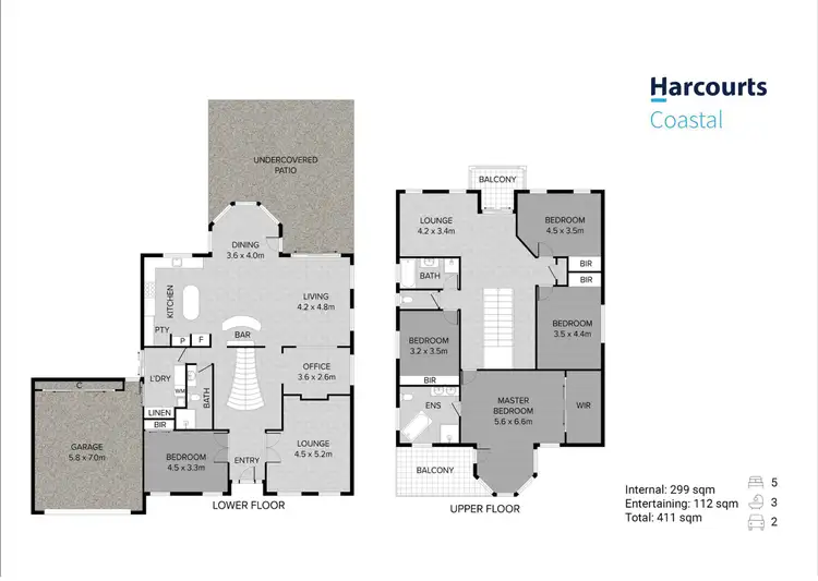 Floorplan of Homely house listing, 2 Champagne Boulevard, Helensvale QLD 4212