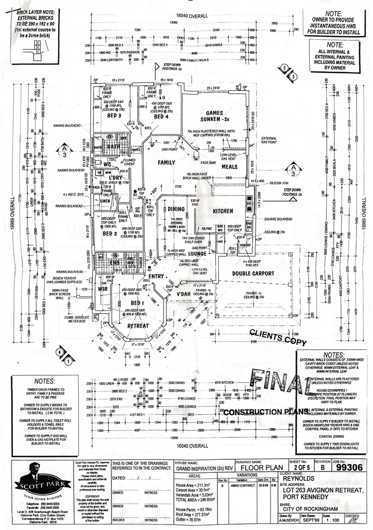 Floorplan of Homely house listing, 22 Avignon Retreat, Port Kennedy WA 6172