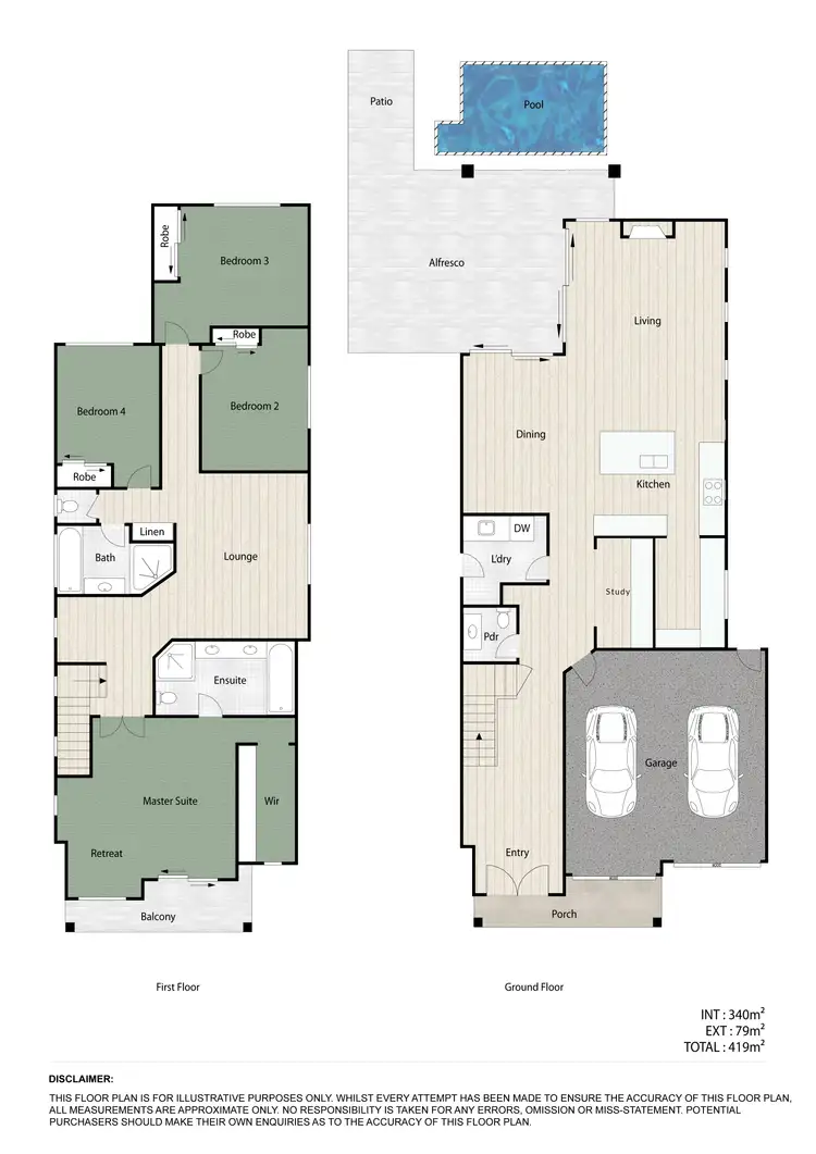 Floorplan of Homely house listing, 24 Hoya Close, North Lakes QLD 4509