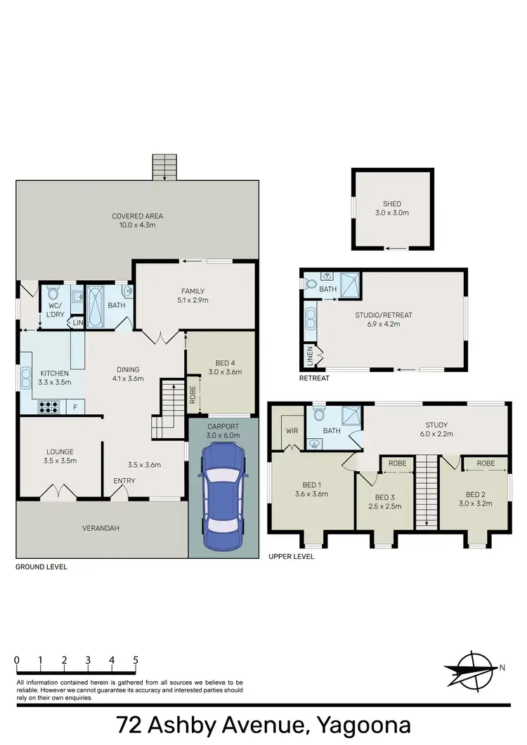 Floorplan of Homely house listing, 72 Ashby Avenue, Yagoona NSW 2199