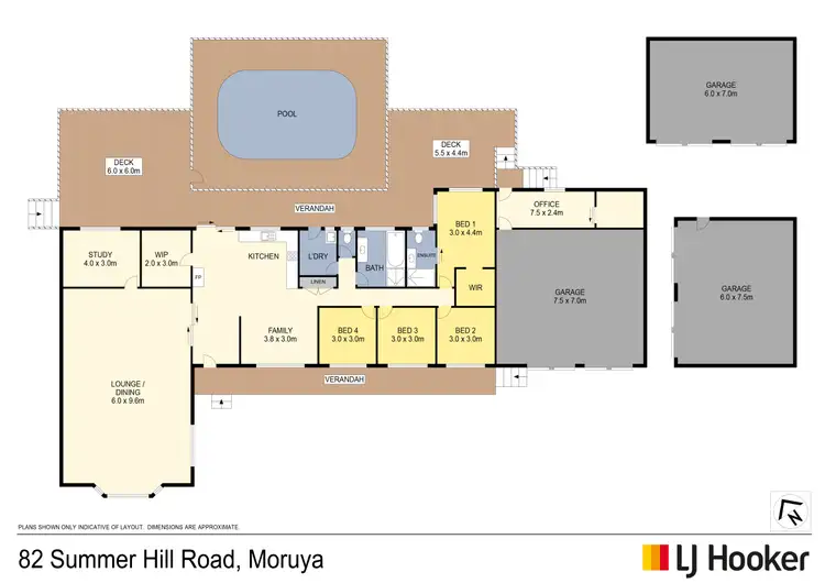 Floorplan of Homely house listing, 82 Summerhill Road, Moruya NSW 2537
