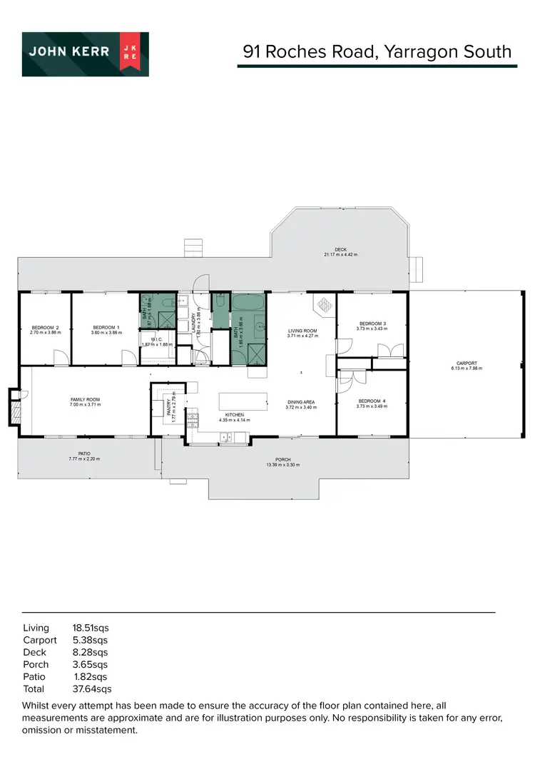 Floorplan of Homely rural property listing, 91 Roches Road, Yarragon South VIC 3823