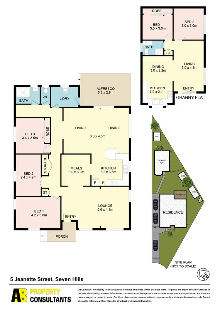Floorplan of Homely house listing, 5 Jeanette Street, Seven Hills NSW 2147