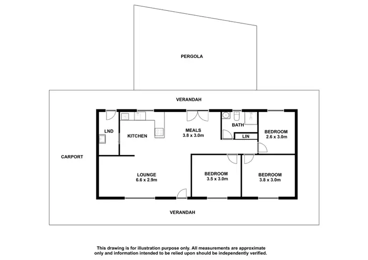 Floorplan of Homely house listing, 55 Seaview Drive, Kingston Se SA 5275