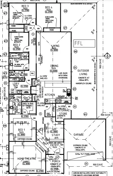 Floorplan of Homely house listing, 46 Rothschild Loop, Baynton WA 6714