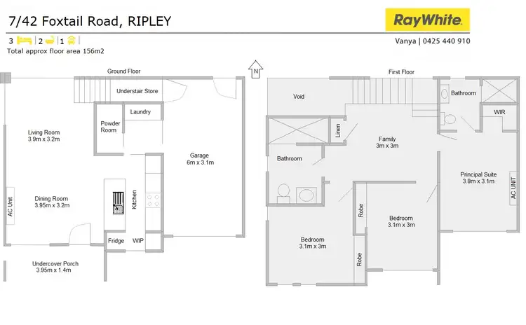 Floorplan of Homely house listing, 7/42 Foxtail Road, Ripley QLD 4306